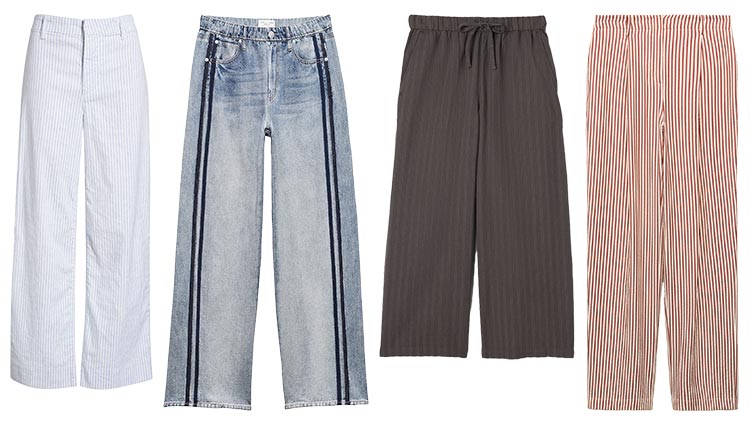 Striped pants | 40plusstyle.com
