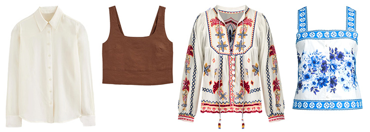 Tops to go with shorts | 40plusstyle.com