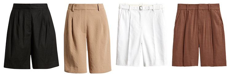 Trouser style shorts | 40plusstyle.com
