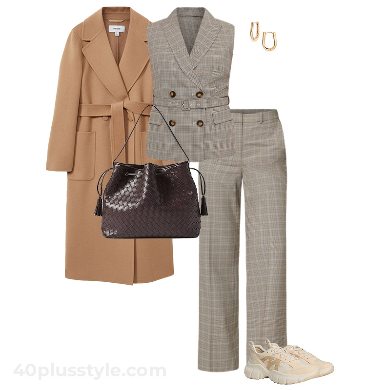 Wearing sneakers with a suit | 40plusstyle.com