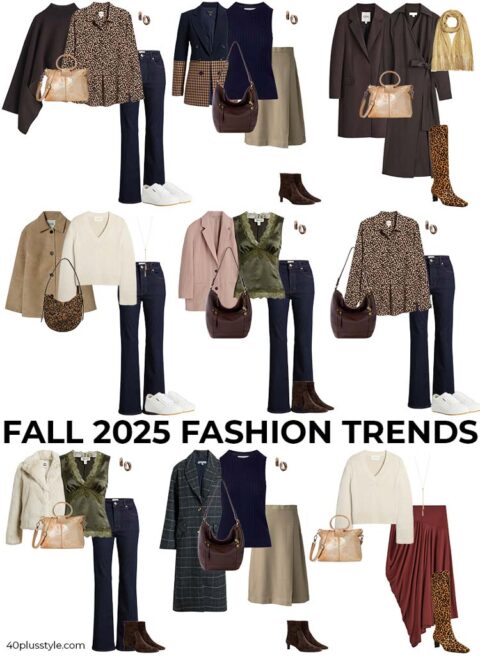 fall 2025 trends and how to wear them | 40+style