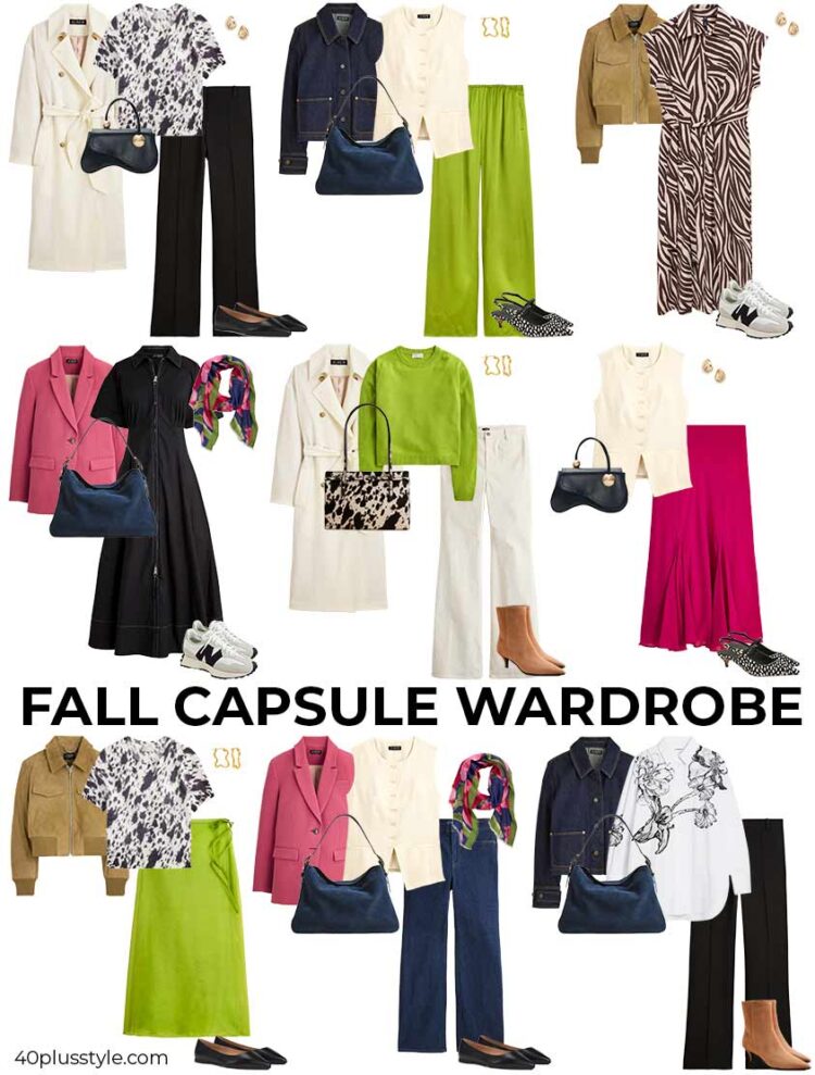 Fall capsule wardrobe | 40plusstyle.com