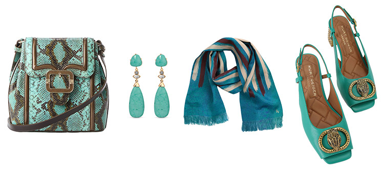 Turquoise accessories | 40plusstyle.com