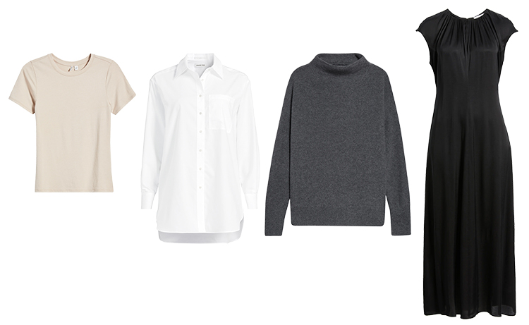 Basics to wear with your fall coats | 40plusstyle.com