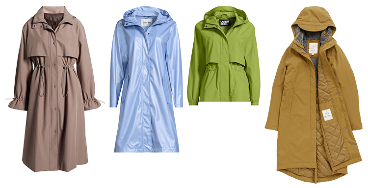 Waterproof coats for fall | 40plusstyle.com