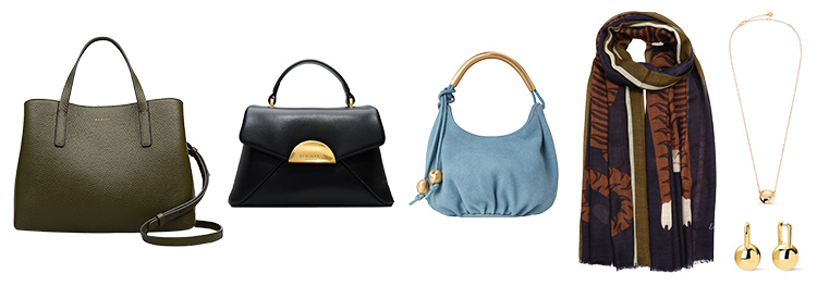 Accessories to go with your knee-length skirt outfits | 40plusstyle.com