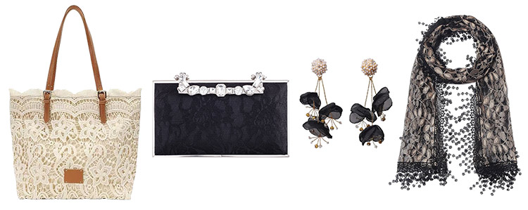 Lace accessories | 40plusstyle.com