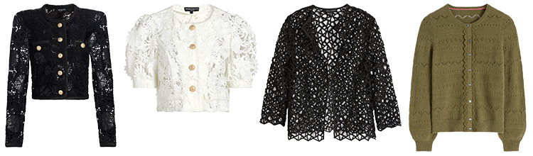Lace jackets and cardigans | 40plusstyle.com