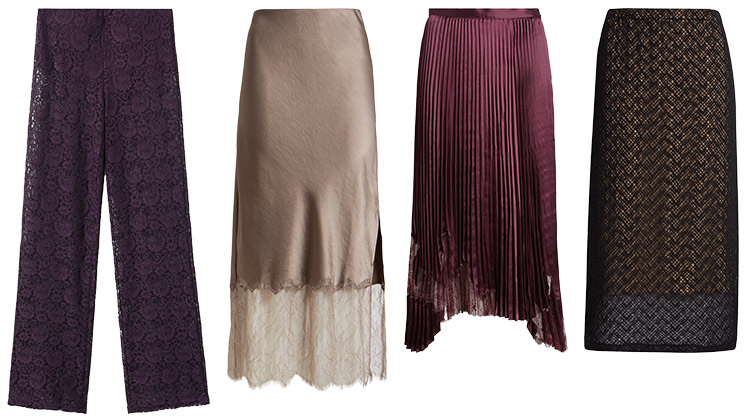 Lace skirts | 40plusstyle.com