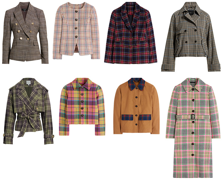 Plaid jackets and coats | 40plusstyle.com