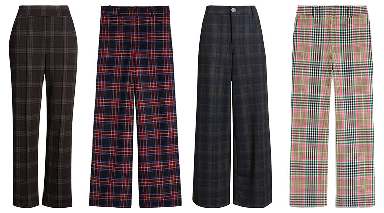 Plaid pants 40plusstyle.com