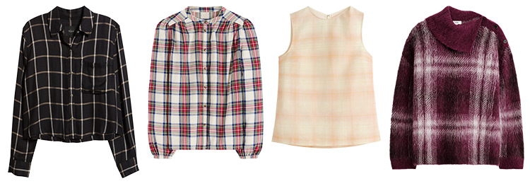 Plaid tops for fall | 40plusstyle.com