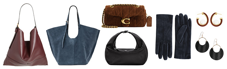 Leather and suede accessories | 40plusstyle.com