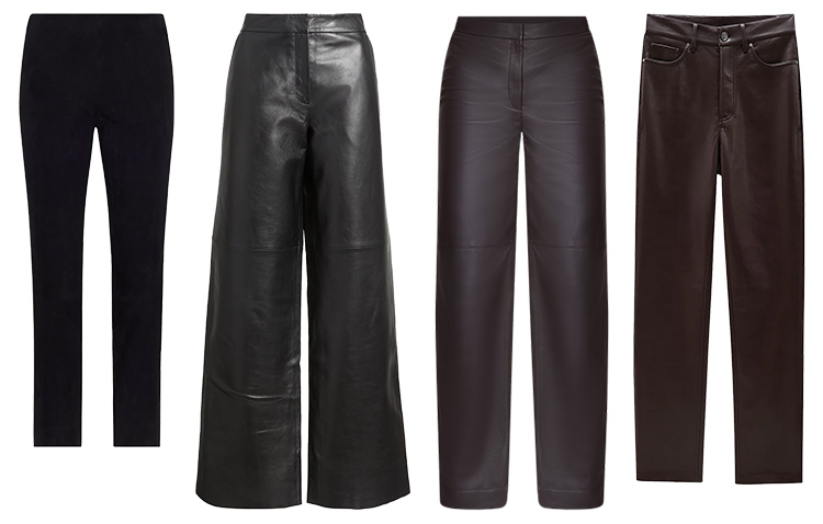 Leather and suede pants | 40plusstyle.com