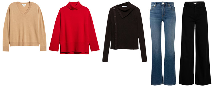 Jeans and sweaters for winter | 40plusstyle.com