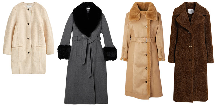 Coat trends - Fluffy coats for winter | 40plusstyle.com