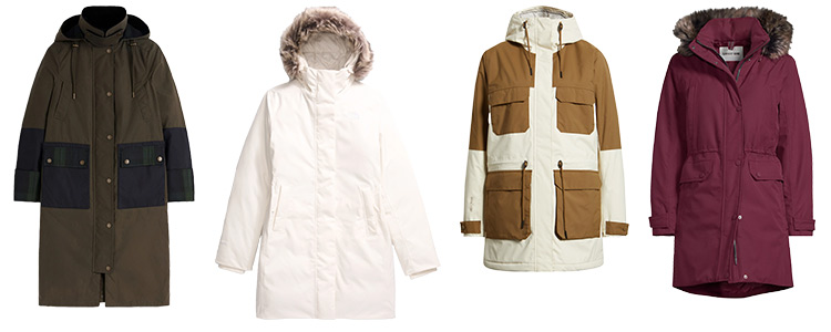 Coat trends - Parka coats to wear in winter | 40plusstyle.com