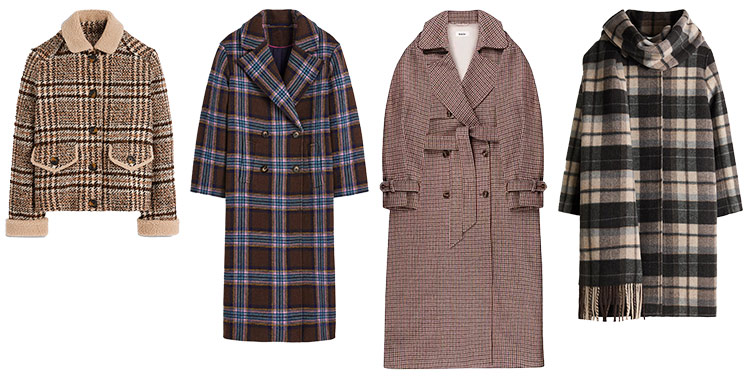 Coat trends - Plaid coats and jackets | 40plusstyle.com