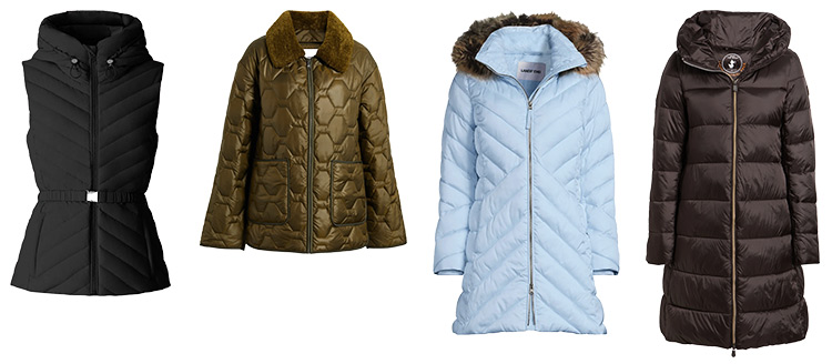 Coat trends - Puffer coats for winter | 40plusstyle.com
