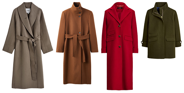 Coat trends - smart wool coats | 40plusstyle.com