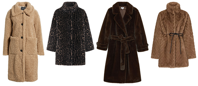 Faux fur coats | 40plusstyle.com
