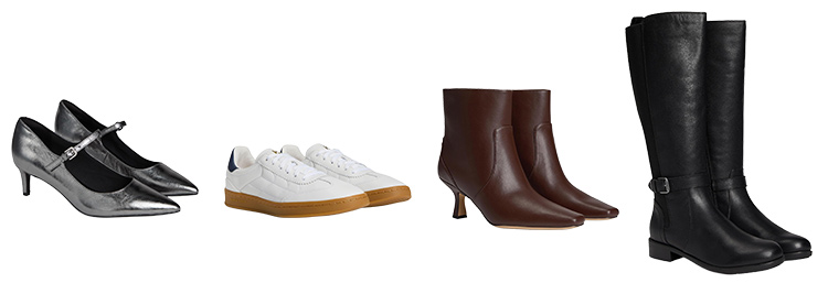 Minimal winter outfits - boots and shoes | 40plusstyle.com