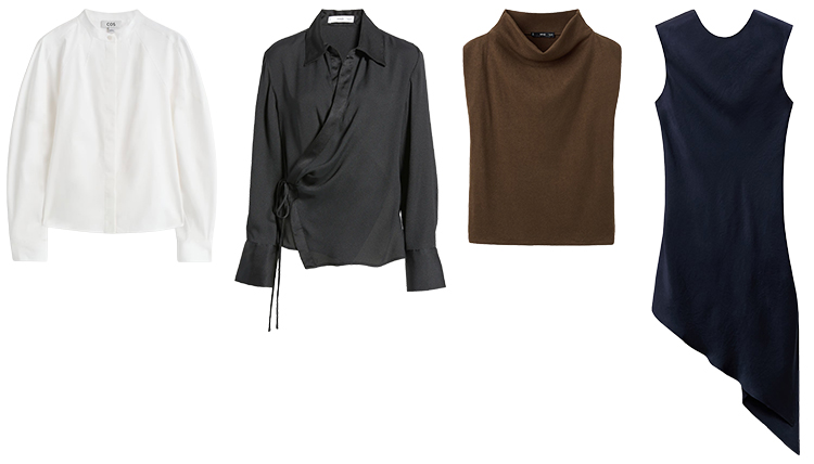 Minimal winter outfits - tops | 40plusstyle.com