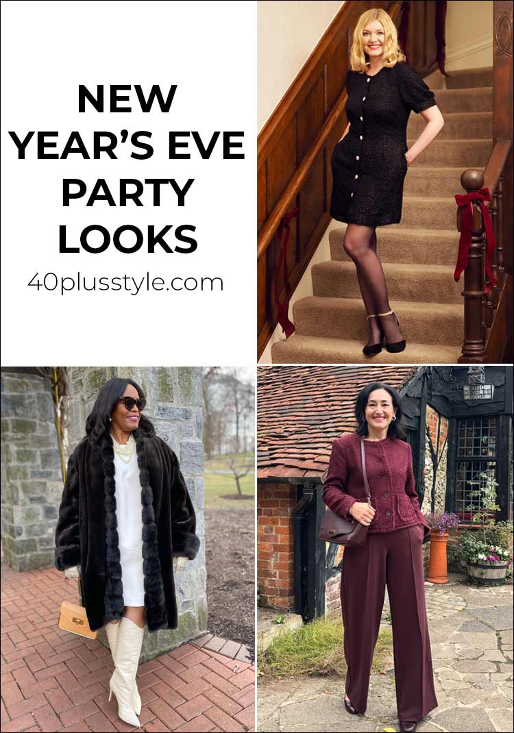 New Year's Eve party looks | 40plusstyle.com