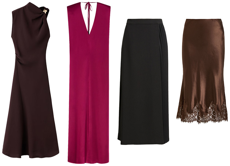 Dresses and skirts for New Year | 40plusstyle.com