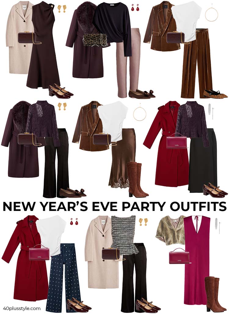 New Year's Eve party outfits | 40plusstyle.com