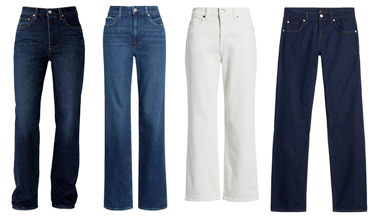 Jeans trends for 2026 - slim fits | 40plusstyle.com