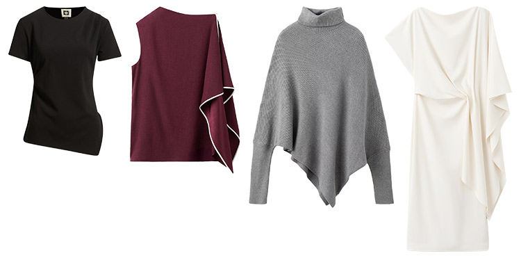 Transitional style - asymmetry | 40plussyle.com