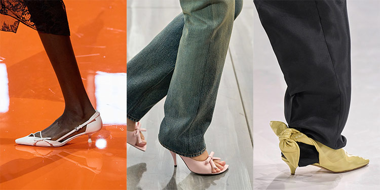 2026 shoe trends - bows | 40plusstyle.com