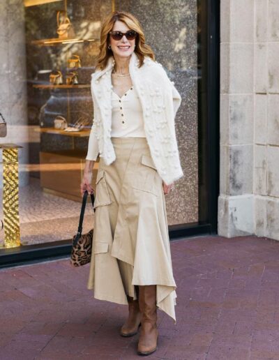 Transitional style: how to wear spring's new trends now (even while it's still chilly) | 40plussyle.com