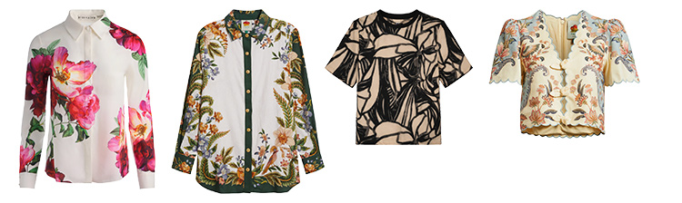 How to wear florals for spring - tops | 40plusstyle.com