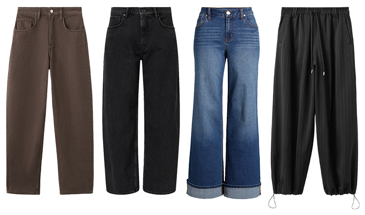 Transitional style - jeans and pants shapes | 40plussyle.com