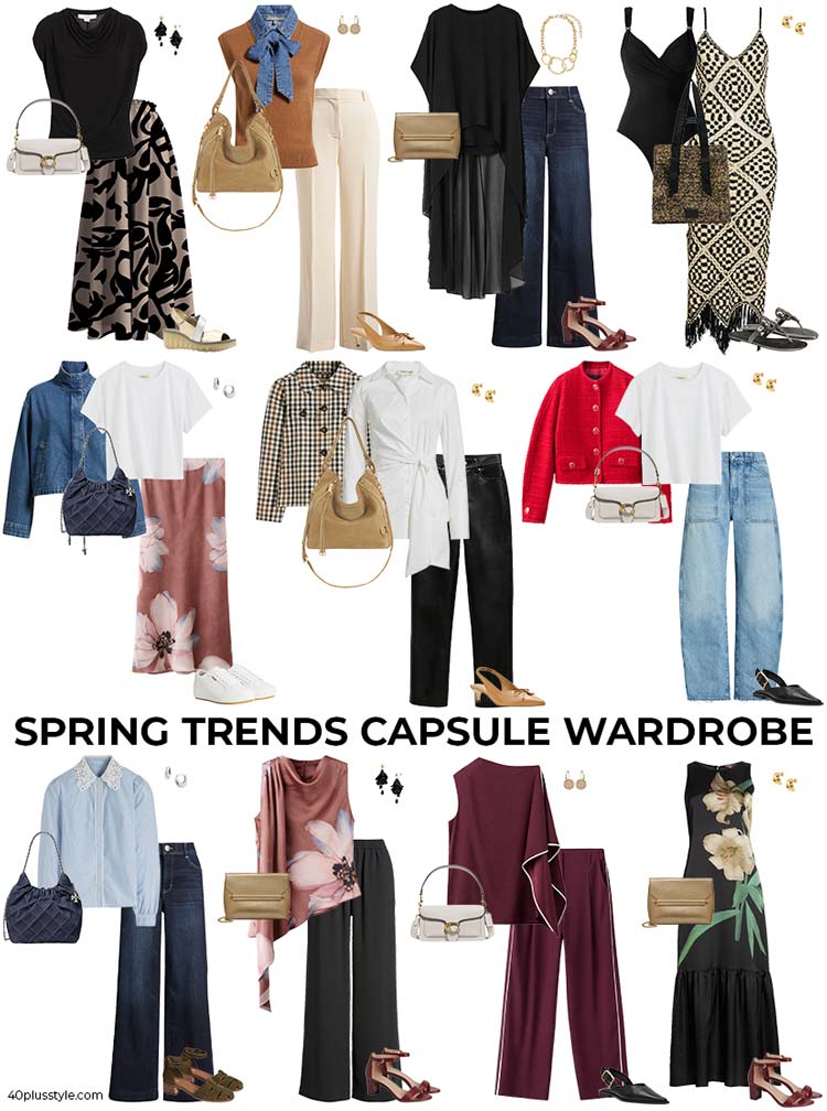 Spring trend outfits | 40lusstyle.com