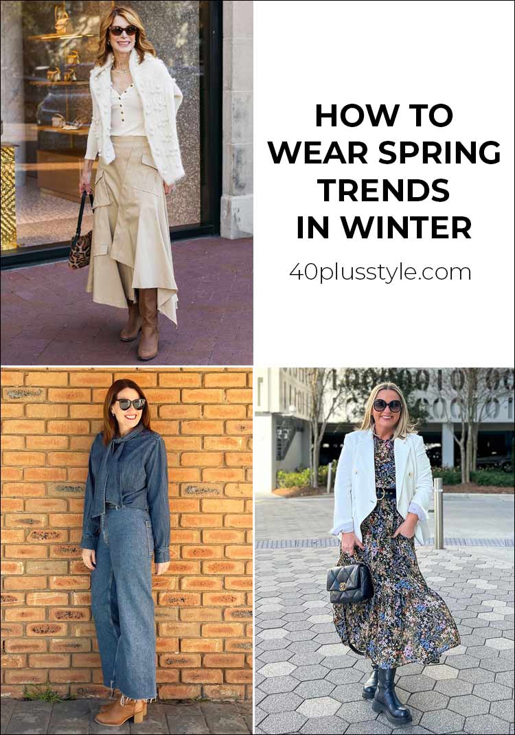Transitional style: how to wear spring's new trends now (even while it's still chilly) | 40plussyle.com