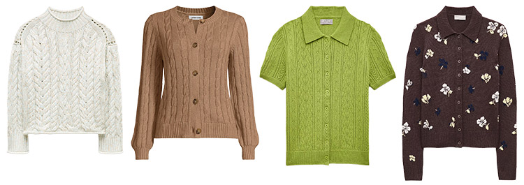 How to wear texture in spring - knitwear | 40plusstyle.com