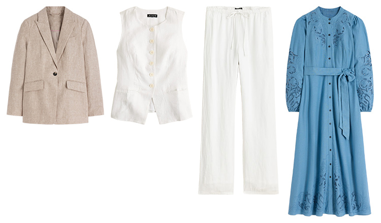 How to wear texture in spring - linen | 40plusstyle.com