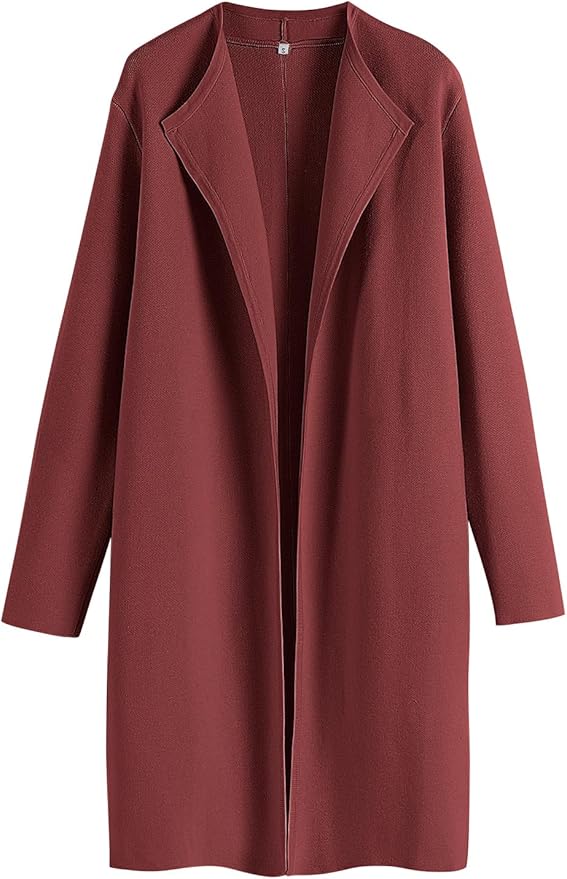 ANRABESS Open Front Jacket | 40plusstyle.com