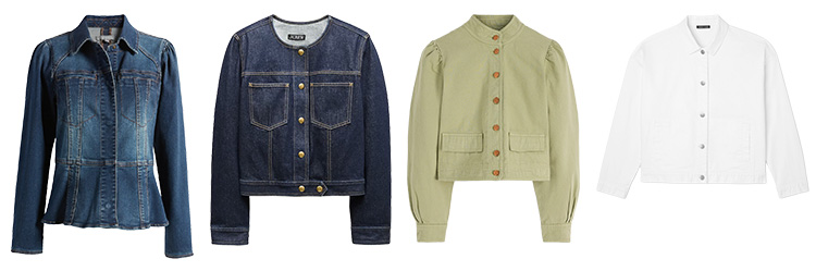 Short jackets for spring - denim | 40plusstyle.com