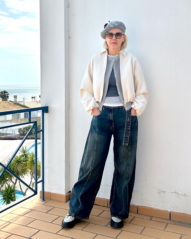 Layering outfit inspiration | 40plusstyle.com