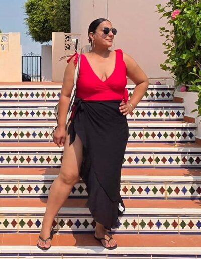 Bathing suits and beachy style | 40plusstyle.com