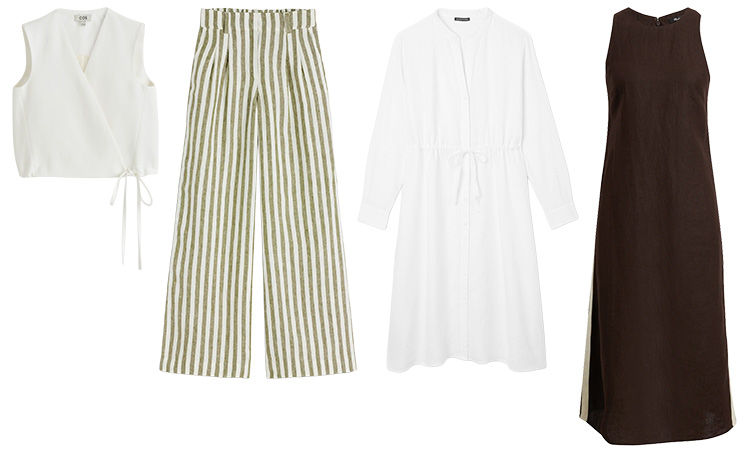 Outfits for the beach - linen | 40plusstyle.com