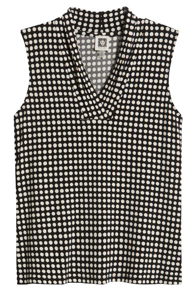 Anne Klein Triple Pleat Sleeveless Top | 40plusstyle.com