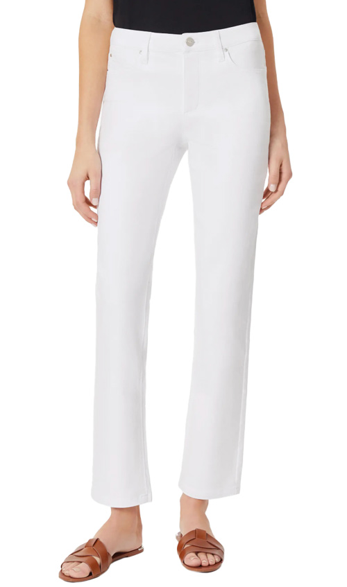 Jones New York Lexington Straight Leg Jeans | 40plusstyle.com