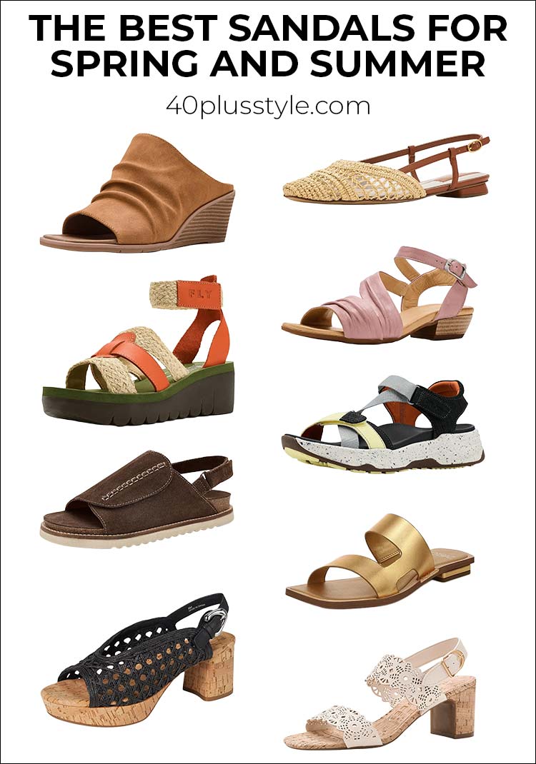 Best sandals for spring and summer 2026: all the brands we're loving this season | 40plusstyle.com