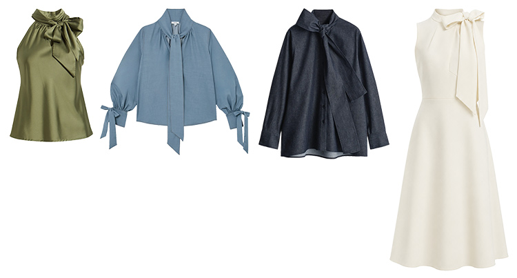 '80s trends - bows | 40plusstyle.com