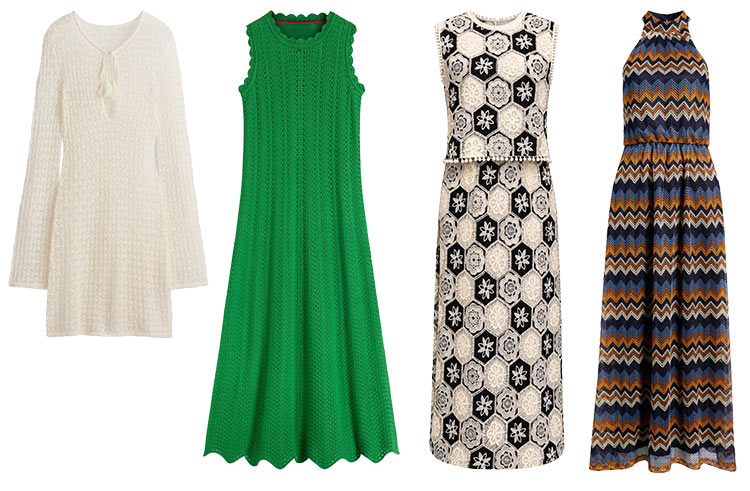 Summer dress trends - crochet | 40plusstyle.com